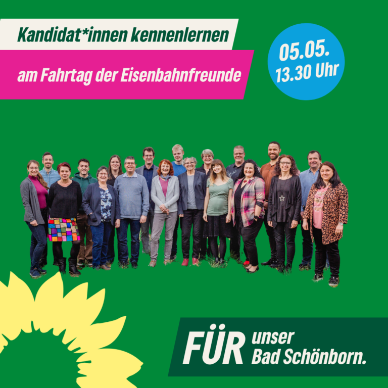 Kandidatinnen und Kandidaten beim Fahrtag