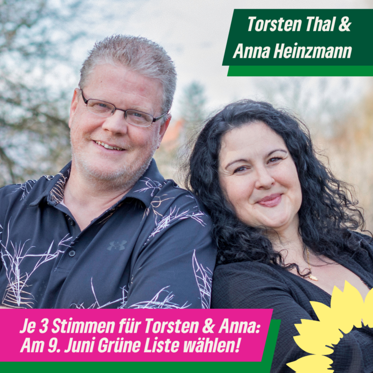 Je 3 Stimmen FÜR Torsten & Anna!