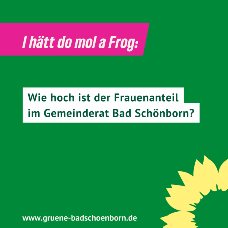 FÜR mehr Frauen im Gemeinderat!