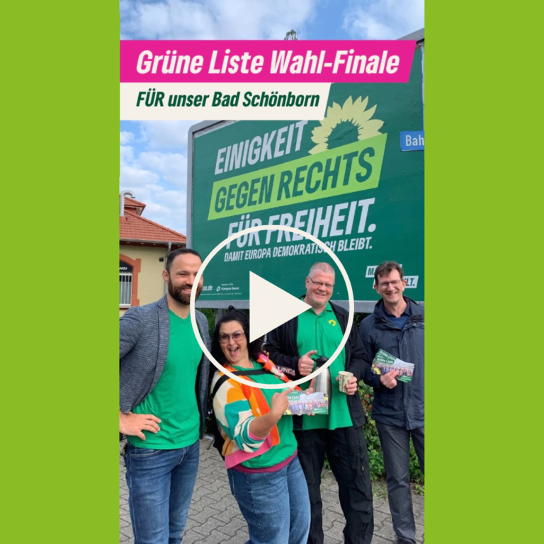 Wahl-Finale: Gemeinsam FÜR unser Bad Schönborn